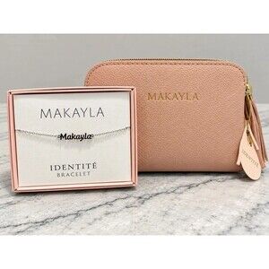 NEW! Personalized Letter M Names Wristlet & Bracelet Set